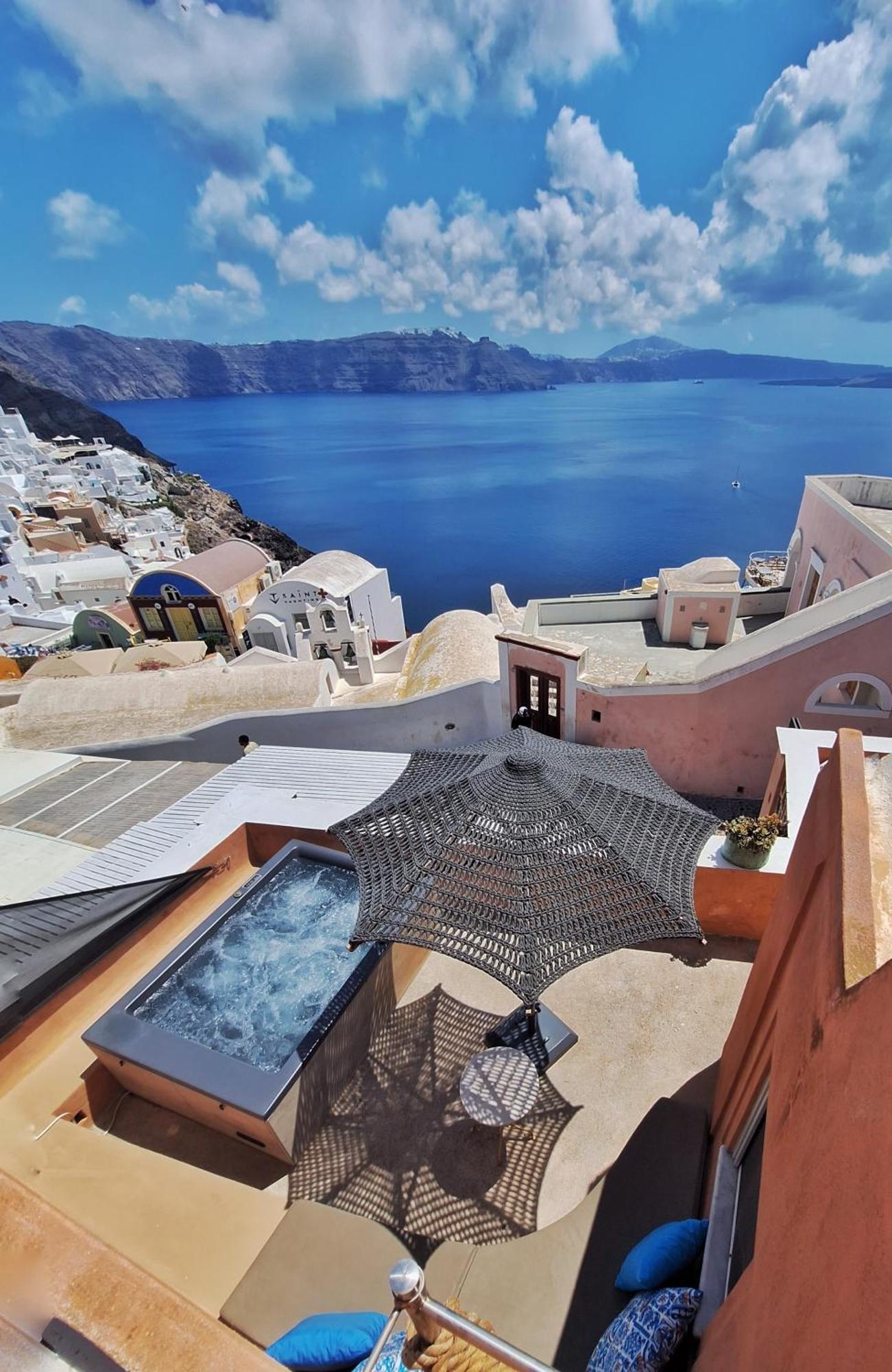 Villa Oasis Oia With Caldera View 外观 照片